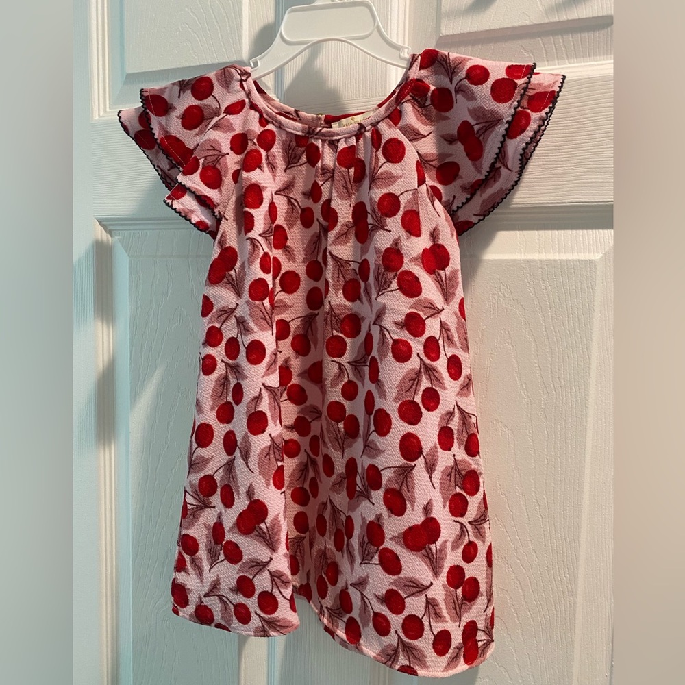 Kate Spade Cherry Dress - EUC - size 24 months